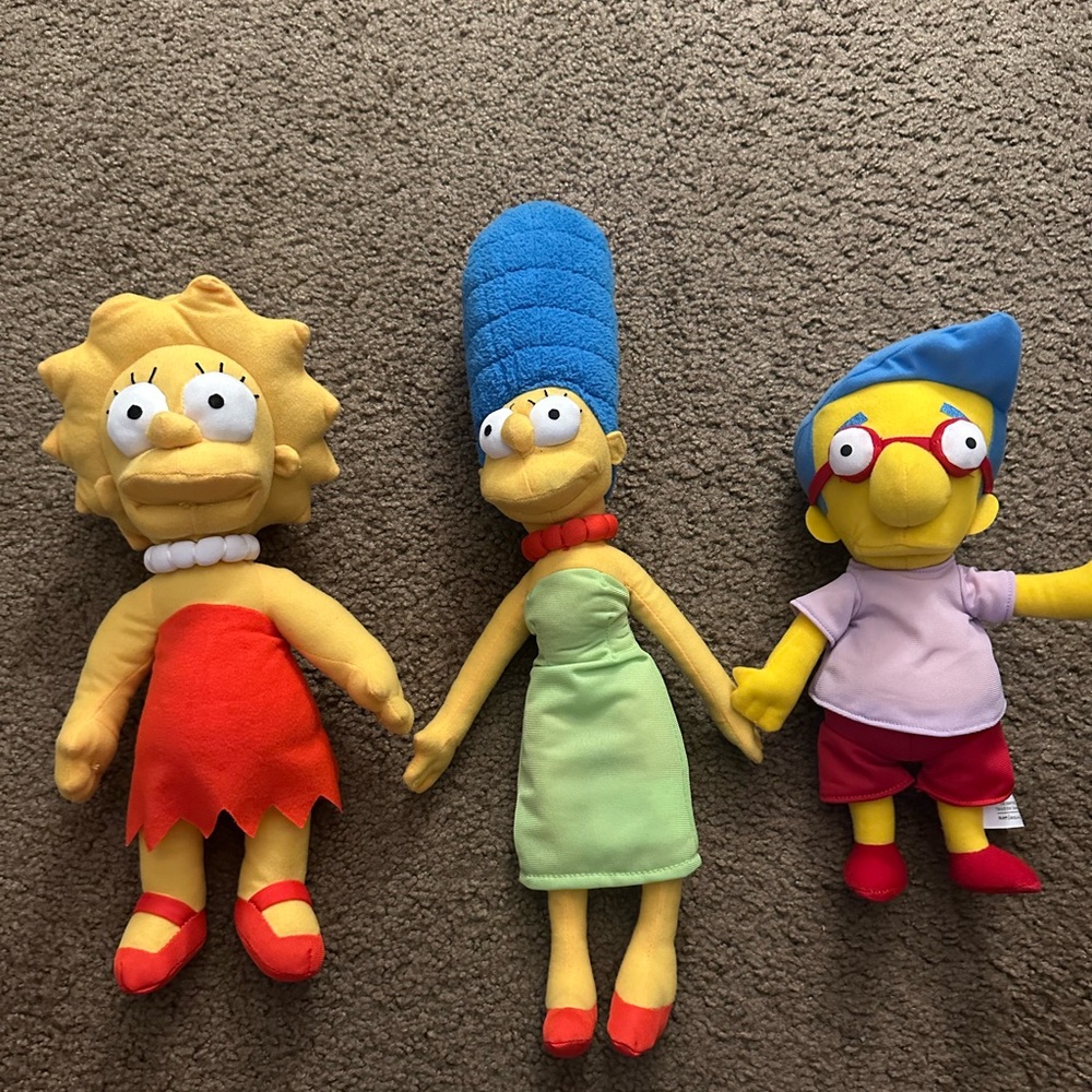 Simpsons Stuffed characters